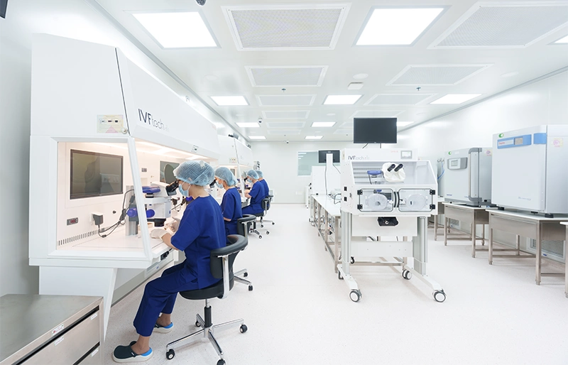 Phòng lab hiện đại, cơ sở vật chất tiên tiến
