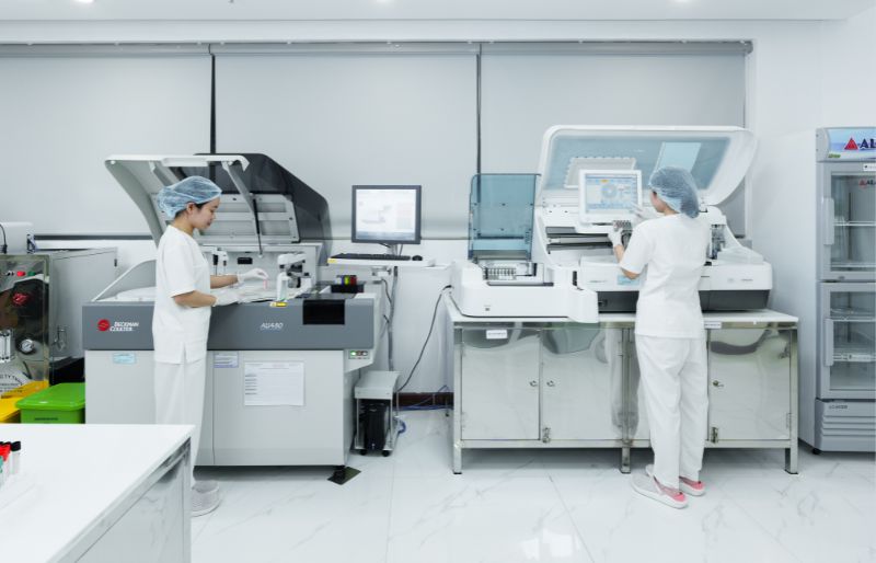 Phòng lab cơ sở vật chất hiện đại Phòng lab cơ sở vật chất hiện đại