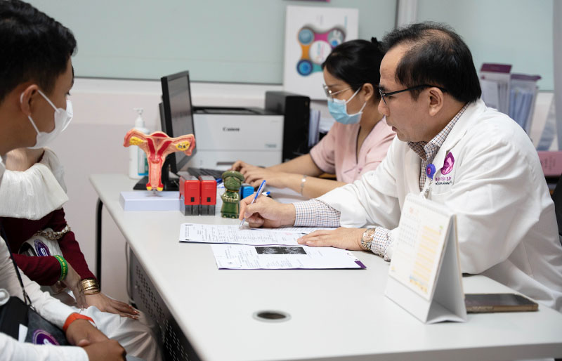 Quy trình khám và chăm sóc người bệnh